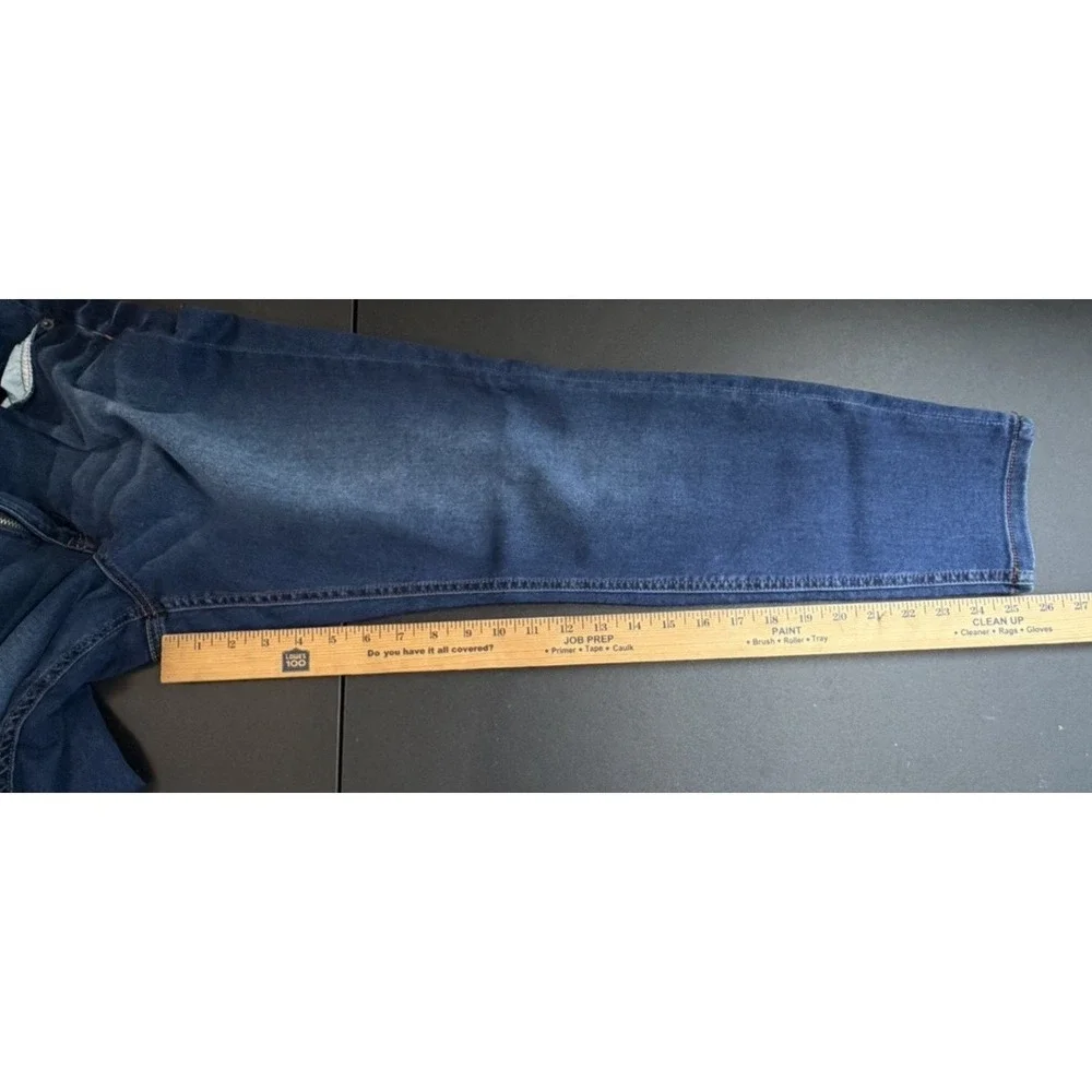 Kenneth Cole Reaction‎ Skinny Jeans Womens Size 12 Blue Denim Dark Wash
